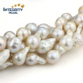 Edsion Pearl Strand Wholesale AA 13-15mm Big Baroque Pearl Strand